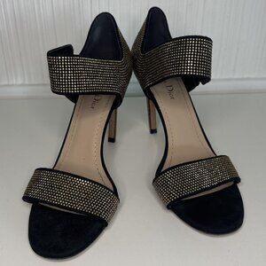 Christian Dior Women's Black and Gold Footwear
